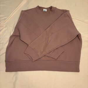 a new day Women's Mauve Crewneck Sweater Size L